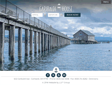 Tablet Screenshot of garibaldihouse.com
